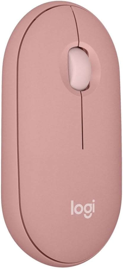 Logitech M350S Wireless Mouse — Rose