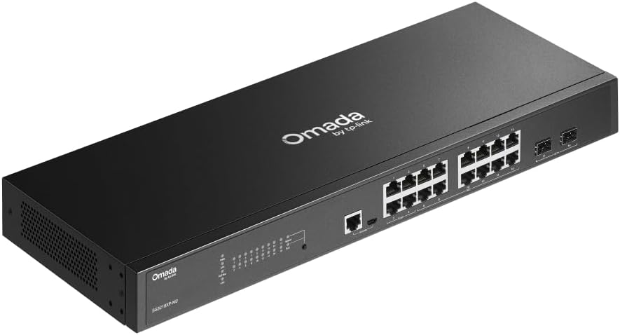 TP-Link TL-SG3210XHP-M2 | Jetstream 8 Port Multi-Gigabit L2+ Managed PoE Switch | 8 PoE+ Port @240W, 2 x 10G SFP+ Slots | 2.5G Bandwidth | Omada SDN Integrated | IPv6 | 5 Year Manufaturer Warranty