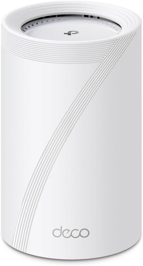 TP-Link BE14000 Tri-Band Whole Home Mesh WiFi 7 System|8-Stream 14 Gbps Tri-Band WiFi|Wireless and Wired Combined Backhaul|Multi-Link Operation|TP-Link HomeShield - Deco BE68(1Pack)