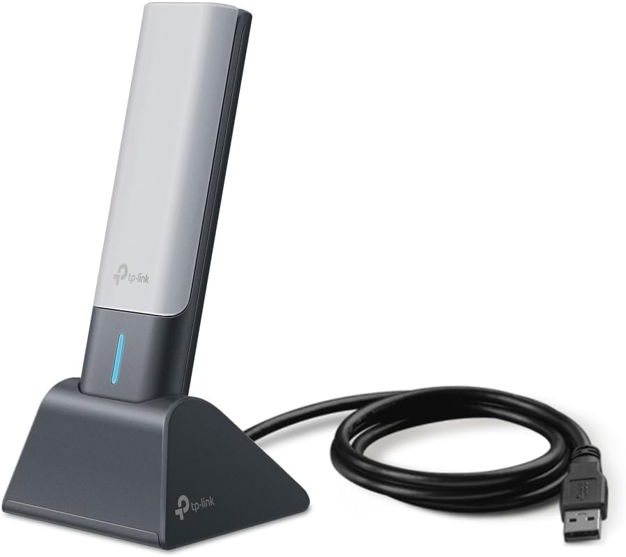 TP-Link Archer TX50UH Powerful AX3000 High Gain WiFi Stick 6 Wireless Network Adapter with 2.4GHz 5GHz High Gain Dual Antennas WPA3 Windows 11/10