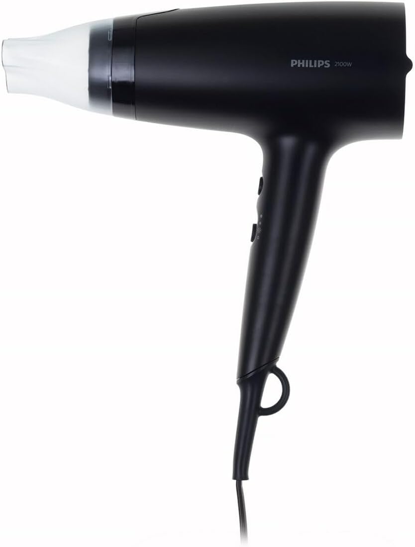 Philips Hair Dryer Series 3000 - Hair Dryer with Ionisation Function (Model BHD360/20) — Black