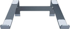 Baseus Laptop Stand for Desktop, Adjustable Ergonomic Portable Holder,4-Gear Adjustable — For Laptop (4-Gear Adjustable) — Grey