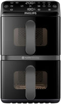 Philips Dual-Stack AirFryer XXL, 10L/2KG, 2750W, 13 Functions, 6 Presets — Black