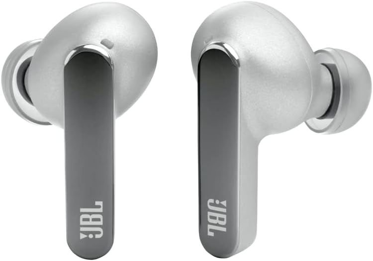 JBL Live Pro 2 True Wireless Earbuds — Silver