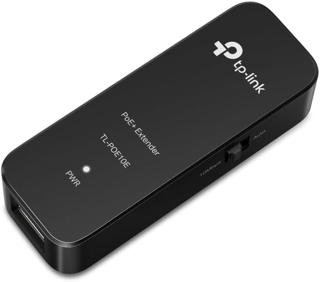 TP Link TLPOE10E Fast Ethernet PoE+ Extender