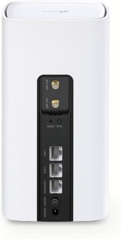 TP-Link Archer NX500 AX3000Mbps WiFi 6 5G Wireless Gigabit Router, Dual-Band WiFi Router With Sim Slot, Up To 4.67Gbps Download Speeds, Gigabit LAN/WAN Port, SIM Card Plug & Play, EasyMesh-Compatible
