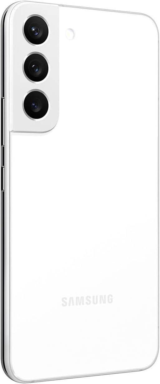 Samsung Galaxy S22 5G Mobile Phone 128GB SIM Free Android Smartphone Phantom White (Renewed)