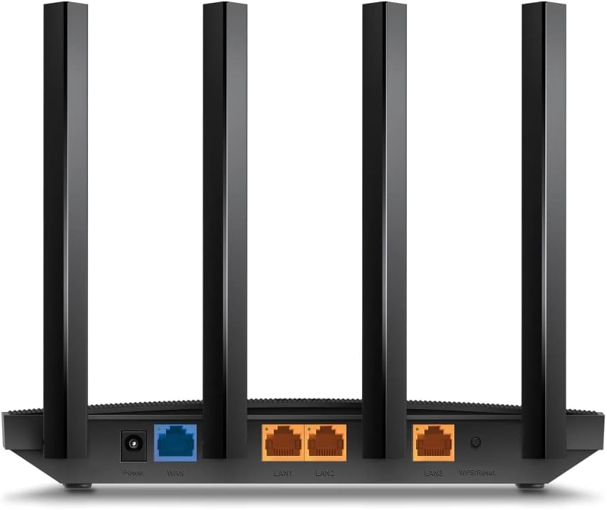 TP-Link AX1500 Wi-Fi 6, Dual Band Gigabit Router – Next-Gen upto 1.5 Gbps Speed| OFDMA and MU-MIMO, Beamforming for Enhanced Coverage, Increased Battery Life with Target Wake Time(Archer AX12)