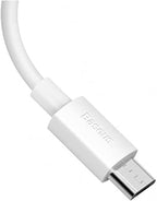 Baseus Simple Wisdom Data Cable Kit USB to Micro 2.1A (2PCSSet) 1.5m White — 1.5 Meters — White