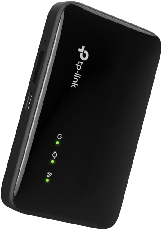 TP-Link M7005 – Portable WiFi Router 4G LTE WiFi 6 AX287, Hotspot with SIM, up to 150 Mbps, 2400 mAh 12h Battery, Connect 10 Devices, App tpMiFi