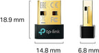 TP-Link UB500 Bluetooth 5.0 Nano USB Adapter| Wireless Connectivity| Supported Operating System – Windows 11/10/8.1/7|Faster Speeds, Farther Coverage