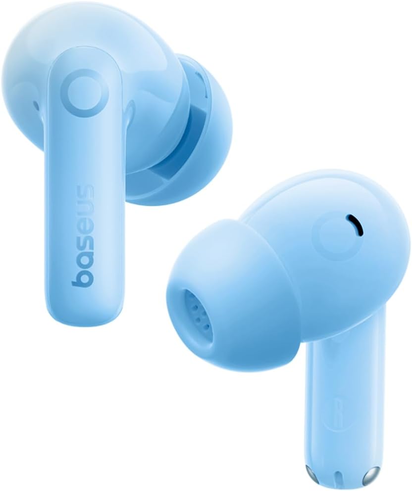 Baseus Bass BP1 Pro Noise-Cancelling Earbuds — Ocean Blue