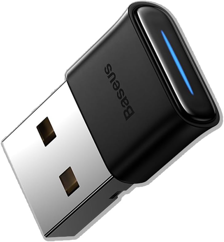 Baseus ZJBA000001 Mini USB Bluetooth V5.0 Wireless Adapter Black — Black