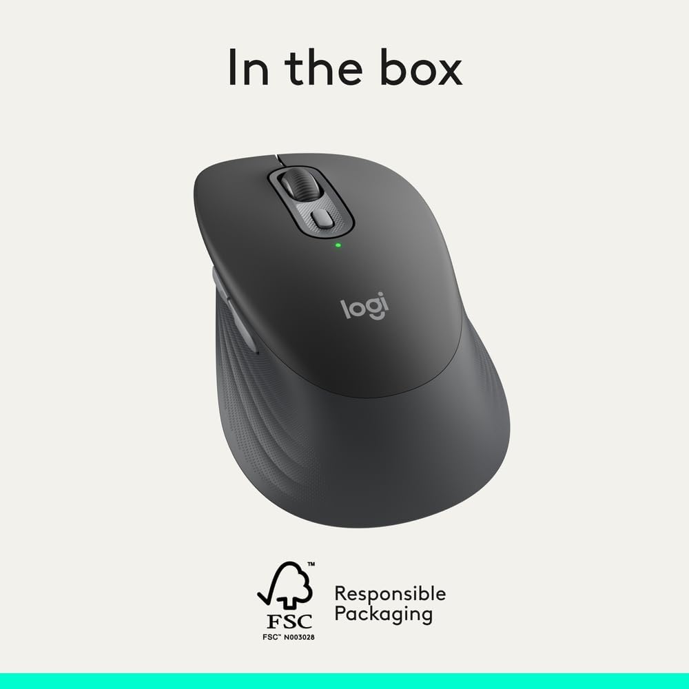 Logitech M840 Wireless Mouse — Graphite