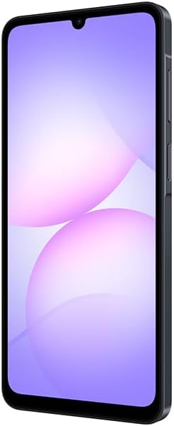 Samsung Galaxy A07 LTE, Android Smartphone, 64GB Storage, 4GB RAM, Black, 6x OS Upgrades, Large Display, 6nm Processor (International Version)