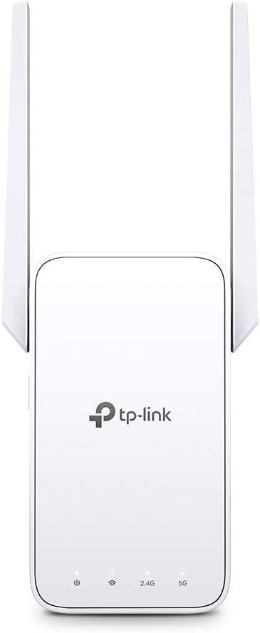 TP-Link RE315 AC1200Mbps WiFi Extender Booster Dual Band, 2 External Antennas, EasyMesh, WiFi Booster Range Extender, Internet Booster, Access Point, Works with Any WiFi Router, Easy Setup, UK Plug