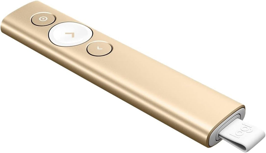 Logitech Spotlight Presentation Remote — Gold