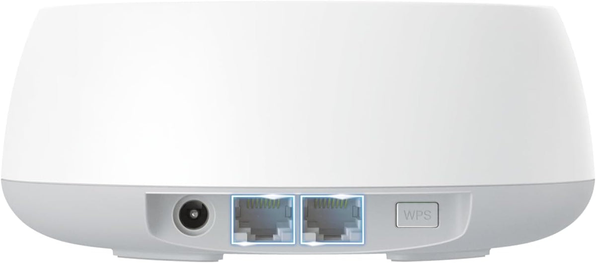 TP-Link Deco BE25(2-pack), BE3600 Mbps, 2×2.5 Gbps Ports, AI Supported Multi-Process Capability, Connectivity up to 150 Devices, VPN, WPA3, Dual-Band Wi-Fi 7 Mesh System