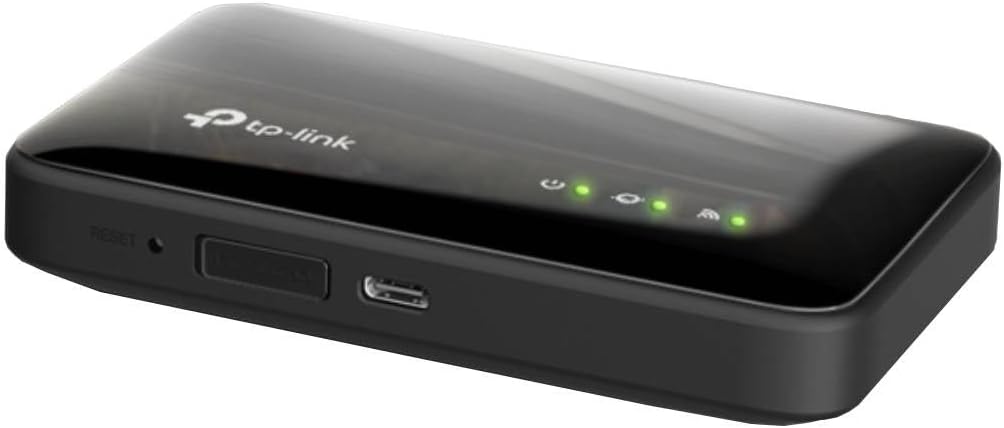 TP-Link M7005 4G LTE WiFi 6 Hotspot Router with 150Mbps Speed, 287Mbps Wi-Fi, 2400mAh Battery, Connects up to 10 Devices, Portable Networking Router