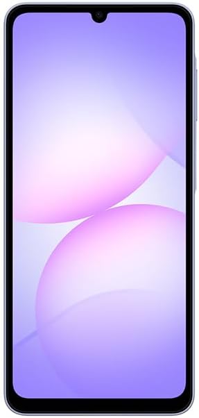 Samsung Galaxy A07 LTE, Android Smartphone, 64GB Storage, 4GB RAM, Violet, 6x OS Upgrades, Large Display, 6nm Processor (International Version)