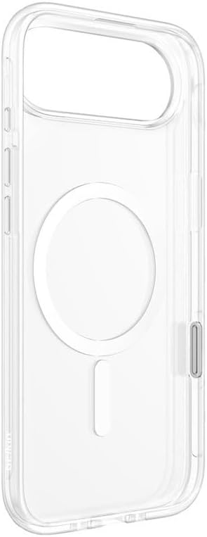 Belkin SheerForce Clear MagSafe Compatible iPhone Air Case with Slim Design & Anti-Scratch Treated Coating - Magnetic, Transparent, & Shockproof Protective iPhone Case - Clear
