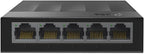 Tp-Link Litewave 5 Port Gigabit Ethernet Switch | Desktop Ethernet Splitter | Plastic Case | Unshielded Network Switch | Plug & Play | Fanless Quiet | Unmanaged (Ls1005G)