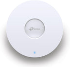 TP Link EAP650 Omada WiFi 6 AX3000 Wireless Gigabit Ceiling Mount Access Point Support Mesh, OFDMA, Seamless Roaming, HE160 & MU MIMO SDN Integrated Cloud Access & Omada App PoE+ Powered, White