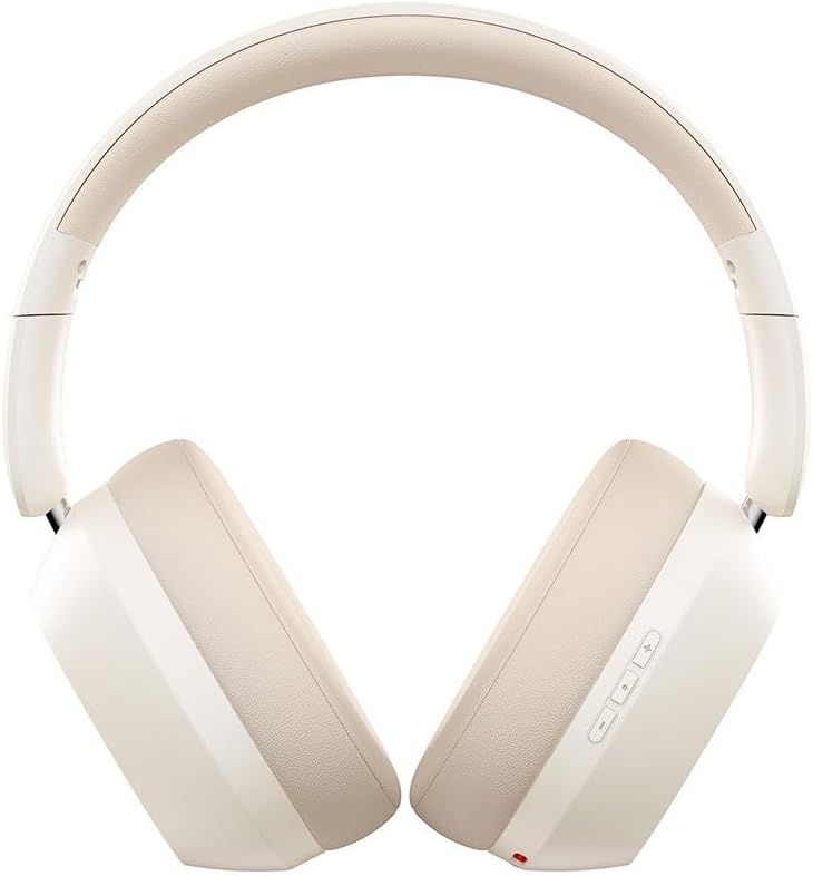 Baseus Bass 35 Max Wireless Over-Ear Headphones — White