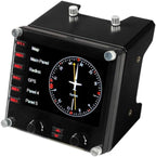Logitech G Flight Instrument Panel — Black/White