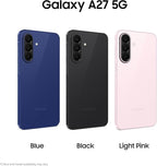 Samsung Galaxy A27 5G, Light Pink, 256GB Storage, 8GB RAM, Slim phone, Circle to Search, Object Eraser, Three lenses, IP64 - International Version