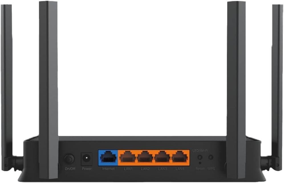 TP-Link Wi-Fi 7 Router Archer BE220, Dual-Band WLAN 3570 Mbps, Gigabit Port, USB 3.0, MLO, EasyMesh, VPN Clients and Servers, WPA3, HomeShield, Alexa and Google Assistant Compatibility