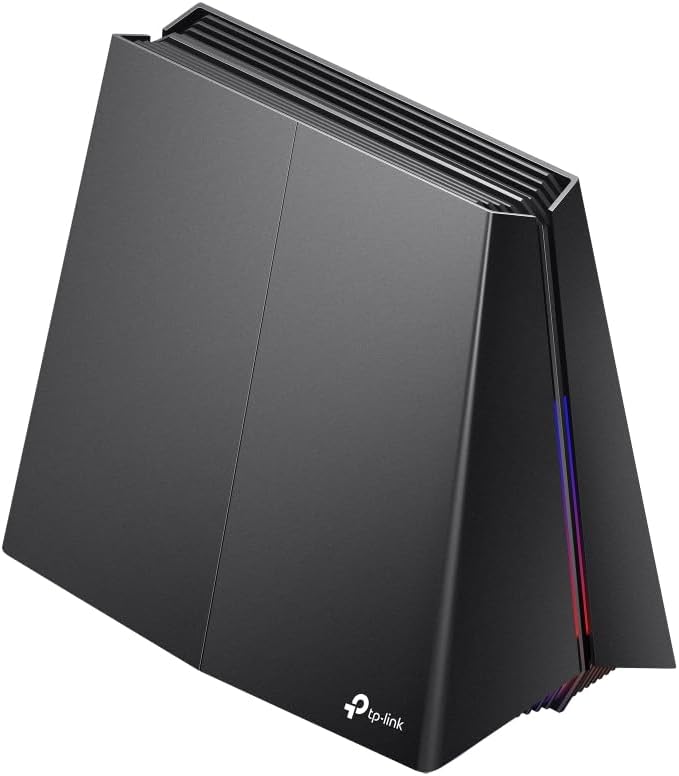 TP-Link Archer GE550 BE9300 Tri-Band WiFi 7 Gaming Router, 5G Multi-Gigabit Game Ports for Ultimate Speed Experience, WiFi Router up to 9220 Mbps Speed, 4K-QAM, 6 GHz Smart Roaming with Easy-Mesh