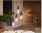 Philips Hue White Ambiance Filament Single Smart LED Globe [E27 Edison Screw] - 550 Lumens. Works with Alexa, Google Assistant and Apple Homekit — White Ambiance