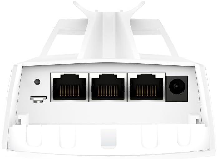 TP-Link Omada EAP215-Bridge KIT WLAN Bridge 5GHz 867Mbit/s, Outdoor CPE up to 5 km Range, 3 x Gigabit Ports, IP65 Weatherproof, PoE, Point-to-Point WLAN for Surveillance & Network Extension