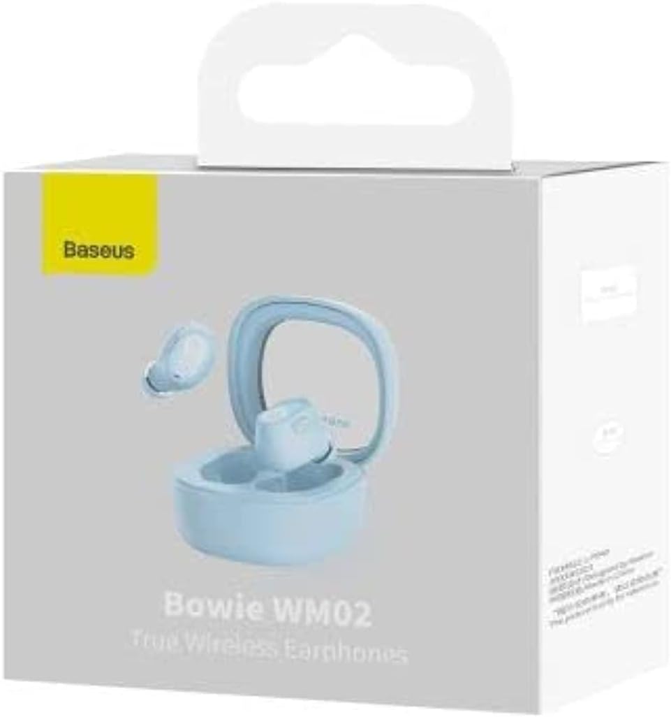 Baseus Bowie WM02 Wireless Earbuds — Blue