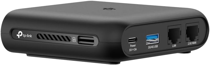 TP-Link TL-WR3002X: AX3000 Wi-Fi 6 Portable Router with 2.5Gbps Connectivity, Multiple Modes (Router, Access Point, Extender, Client, etc.) and USB-C Power, Ideal for Travel