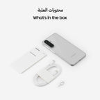 Samsung Galaxy A56 5G, Android Smartphone, 128GB Storage, 8GB RAM, Awesome Lightgray, 6x OS Upgrades, Large Display, Long Battery Life (UAE Version)