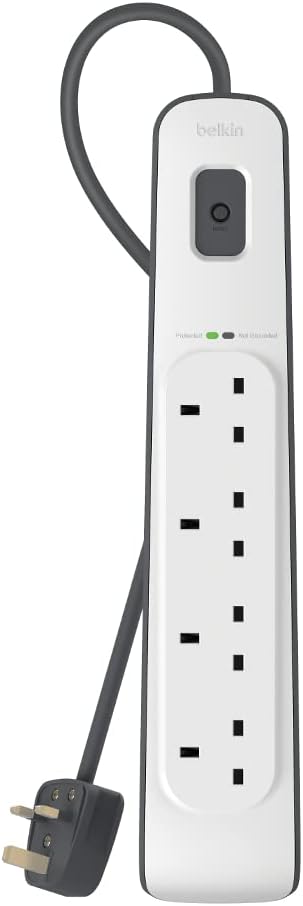 Belkin 4 Way 2 Meter Surge Protection Strip