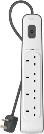 Belkin 4 Way 2 Meter Surge Protection Strip