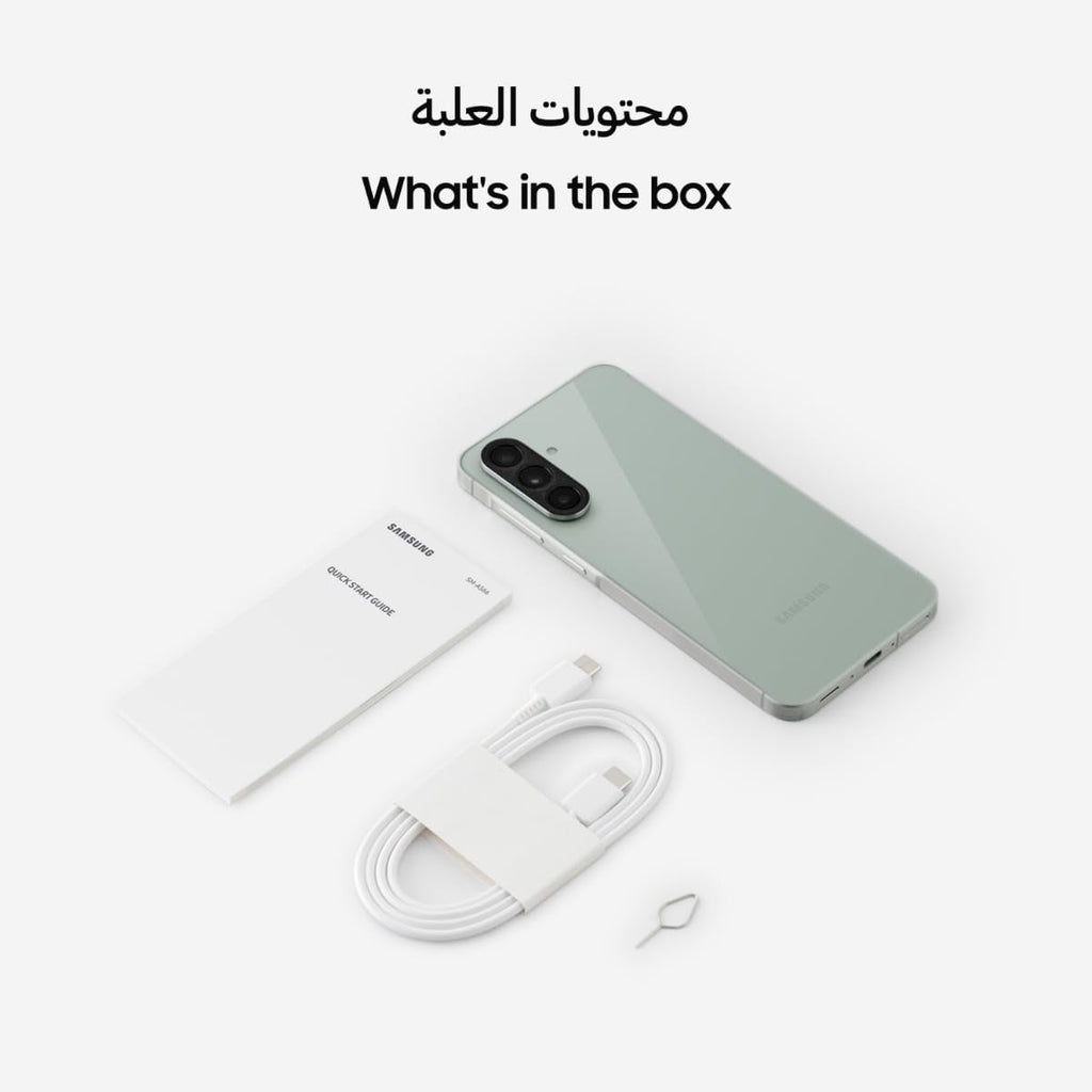 Samsung Galaxy A56 5G, Android Smartphone, 256GB Storage, 12GB RAM, Awesome Olive, 6x OS Upgrades, Large Display, Long Battery Life (UAE Version)