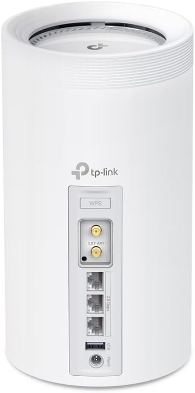 TP-Link 5G BE9300 Tri-Band Whole Home Mesh Wi-Fi 7 System | Enjoy 5G Network Everywhere | Universal Compatibility | Wireless and Wired Combined Backhaul | TP-Link HomeShield - Deco BE65-5G (1Pack)