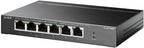 TP-Link TL-SF1006P 6-Port 10/100Mbps Desktop Switch with 4 PoE+ Ports @67W, Plug & Play, Sturdy Metal with Shielded Ports, Limited Lifetime Protection, Extend Mode, Priority Mode