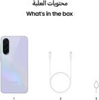Samsung Galaxy A36 5G, Android Smartphone, 128GB Storage, 8GB RAM, Awesome Lavender, 6x OS Upgrades, Large Display, Octa-Core Processor (UAE Version)
