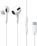 Baseus Encok C17 USB-C Wired Earphones — White