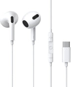 Baseus Encok C17 USB-C Wired Earphones — White