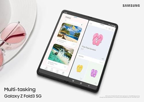 SAMSUNG Galaxy Z Fold 3 5G (256GB Storage, Phantom Black)