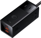 Baseus PowerCombo Digital PowerStrip 3AC+2U+1C 30W with 1.5m power cord CN Black — Black
