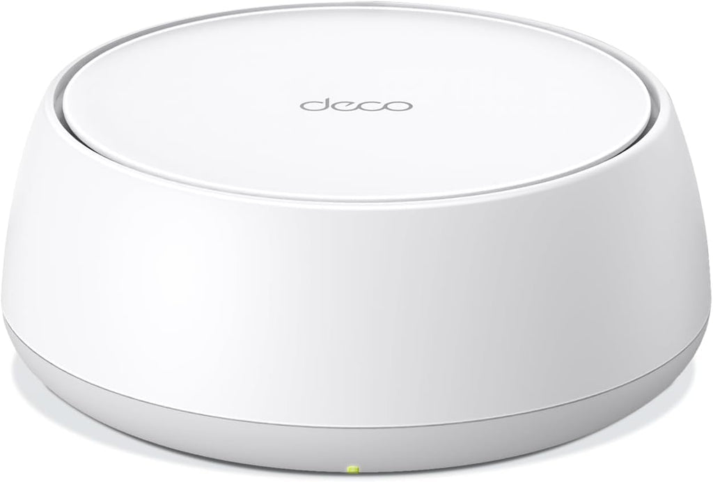 TP-Link Deco BE25(1-pack), BE3600 Mbps, 2×2.5 Gbps Ports, AI Supported Multi-Process Capability, Connectivity up to 150 Devices, VPN, WPA3, Dual-Band Wi-Fi 7 Mesh System