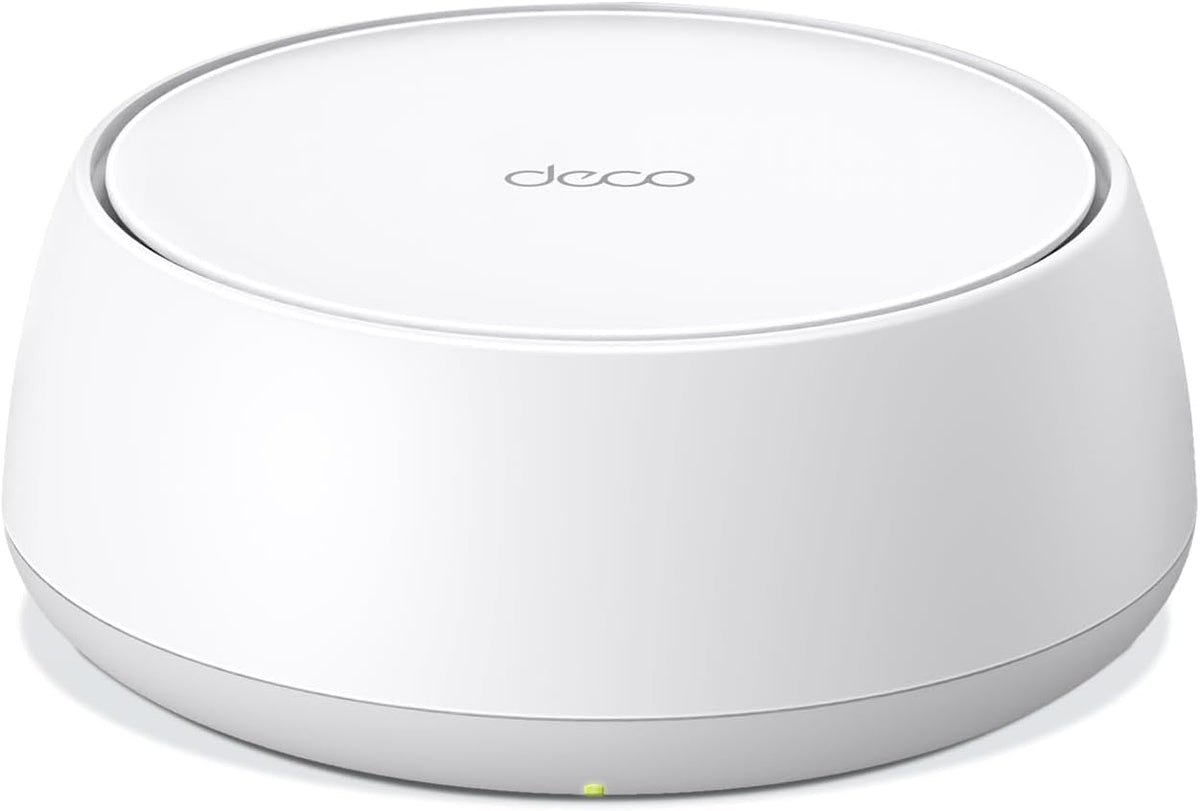 TP-Link Deco BE25(1-pack), BE3600 Mbps, 2×2.5 Gbps Ports, AI Supported Multi-Process Capability, Connectivity up to 150 Devices, VPN, WPA3, Dual-Band Wi-Fi 7 Mesh System