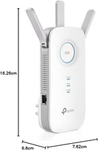 TP-Link AC1750 WiFi Extender (RE450), PCMag Editor's Choice, Up to 1750Mbps, Dual Band WiFi Repeater, Internet Booster, Extend WiFi Range further